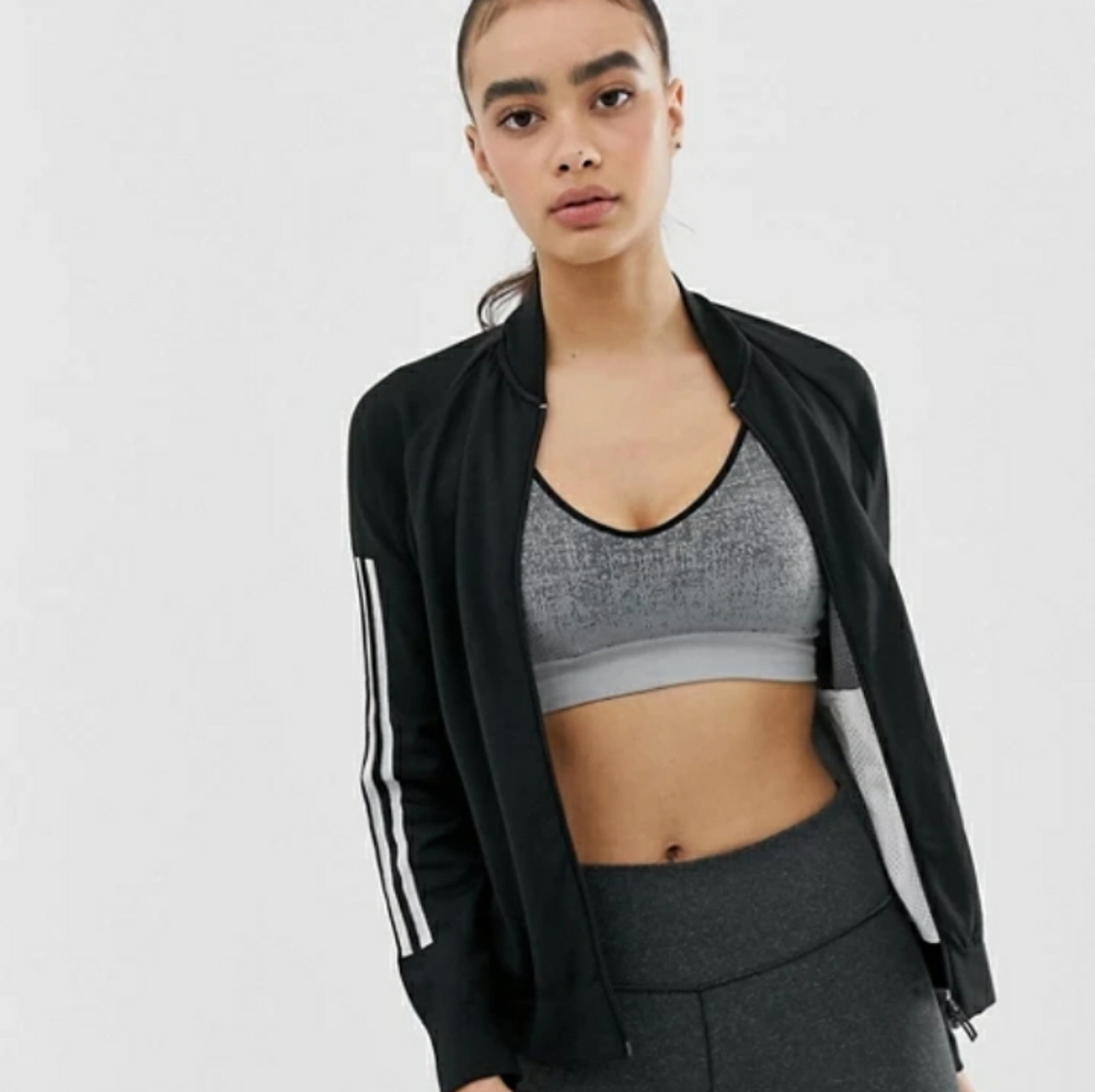 Adidas Id Knit Bomber Jacket NWT